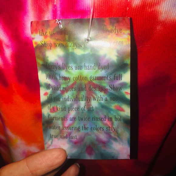 One Of A Kind Tye Dye Top - Picture 3 of 3